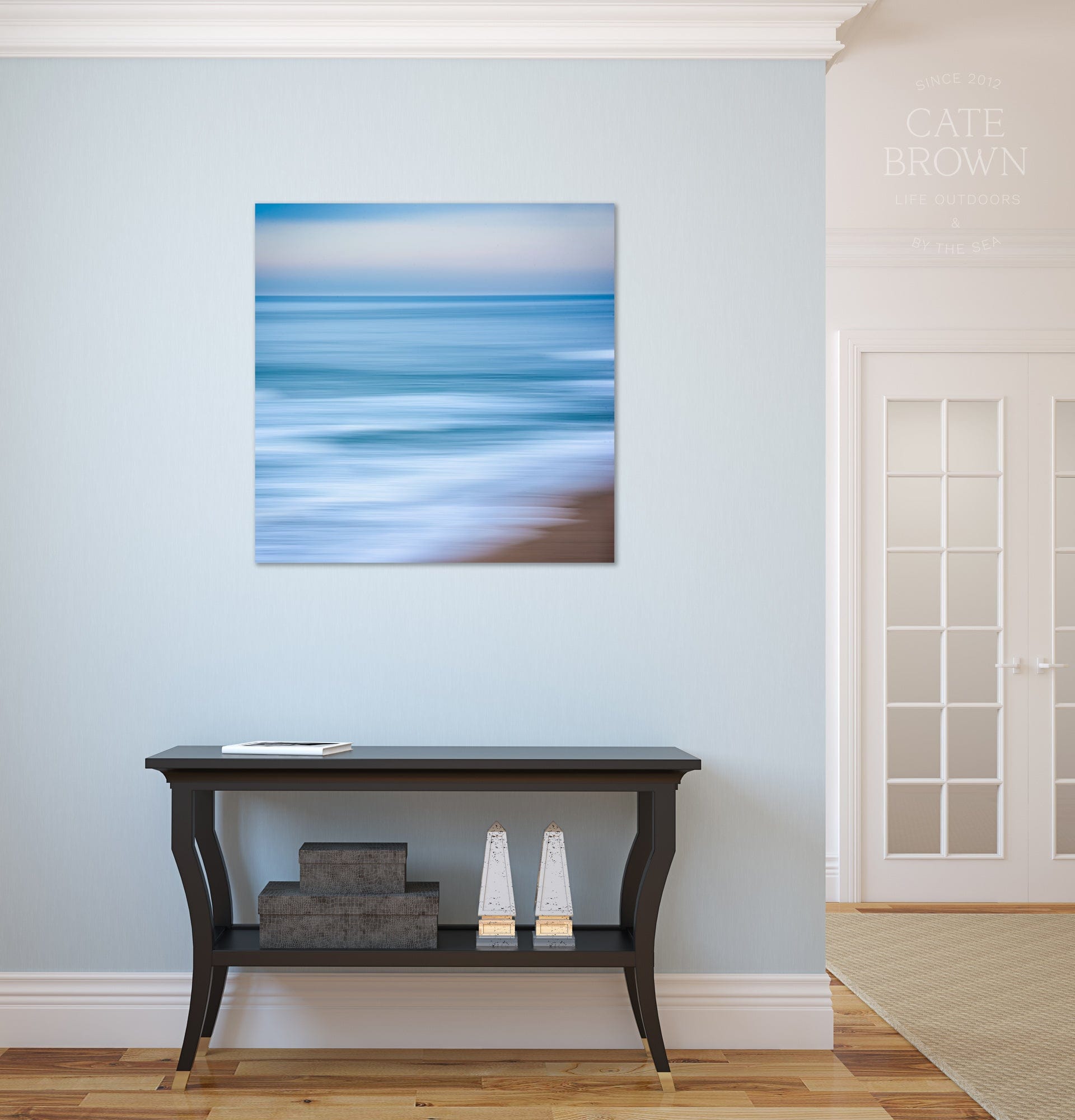 Cate Brown Photo Canvas / 16"x16" / None (Print Only) Beachcomber #3  //  Abstract Photography Made to Order Ocean Fine Art