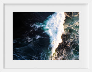 Cate Brown Photo Beavertail #1  //  Aerial Photography Made to Order Ocean Fine Art