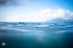 Cate Brown Photo Blue Silk  //  Ocean Photography Made to Order Ocean Fine Art