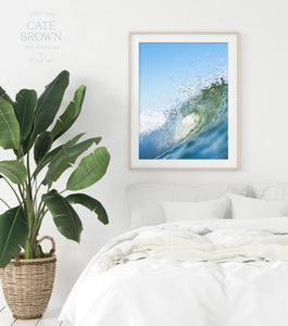 Cate Brown Photo Fine Art Print / 8"x12" / None (Print Only) Cool & Crisp  //  Ocean Photography Made to Order Ocean Fine Art