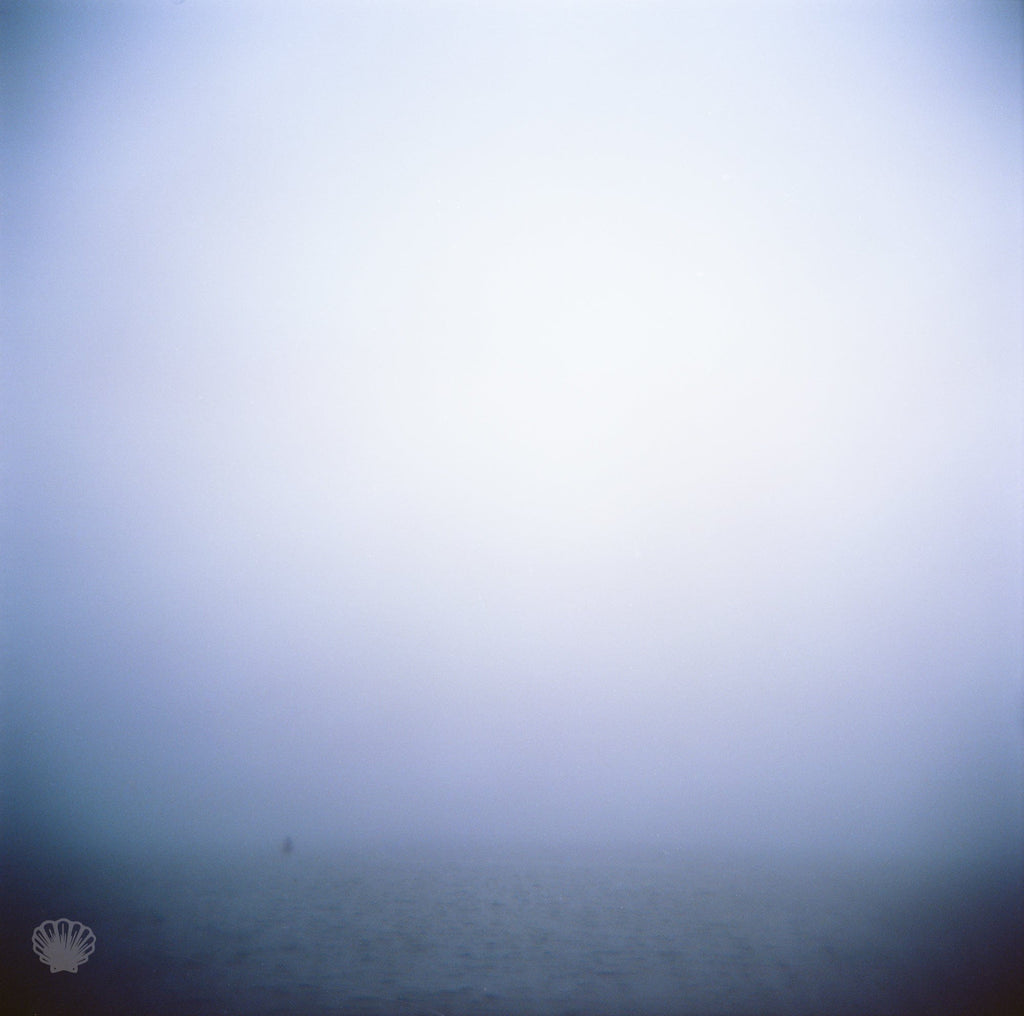 Cate Brown Photo Cruising Through the Fog #2  //  Film Photography Made to Order Ocean Fine Art