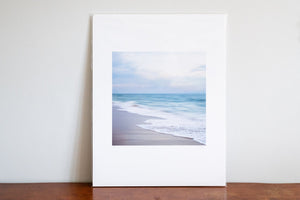 Cate Brown Photo East Beach Abstract #10 // Fine Art Print 12x12" // Limited Edition of 100 Available Inventory Ocean Fine Art