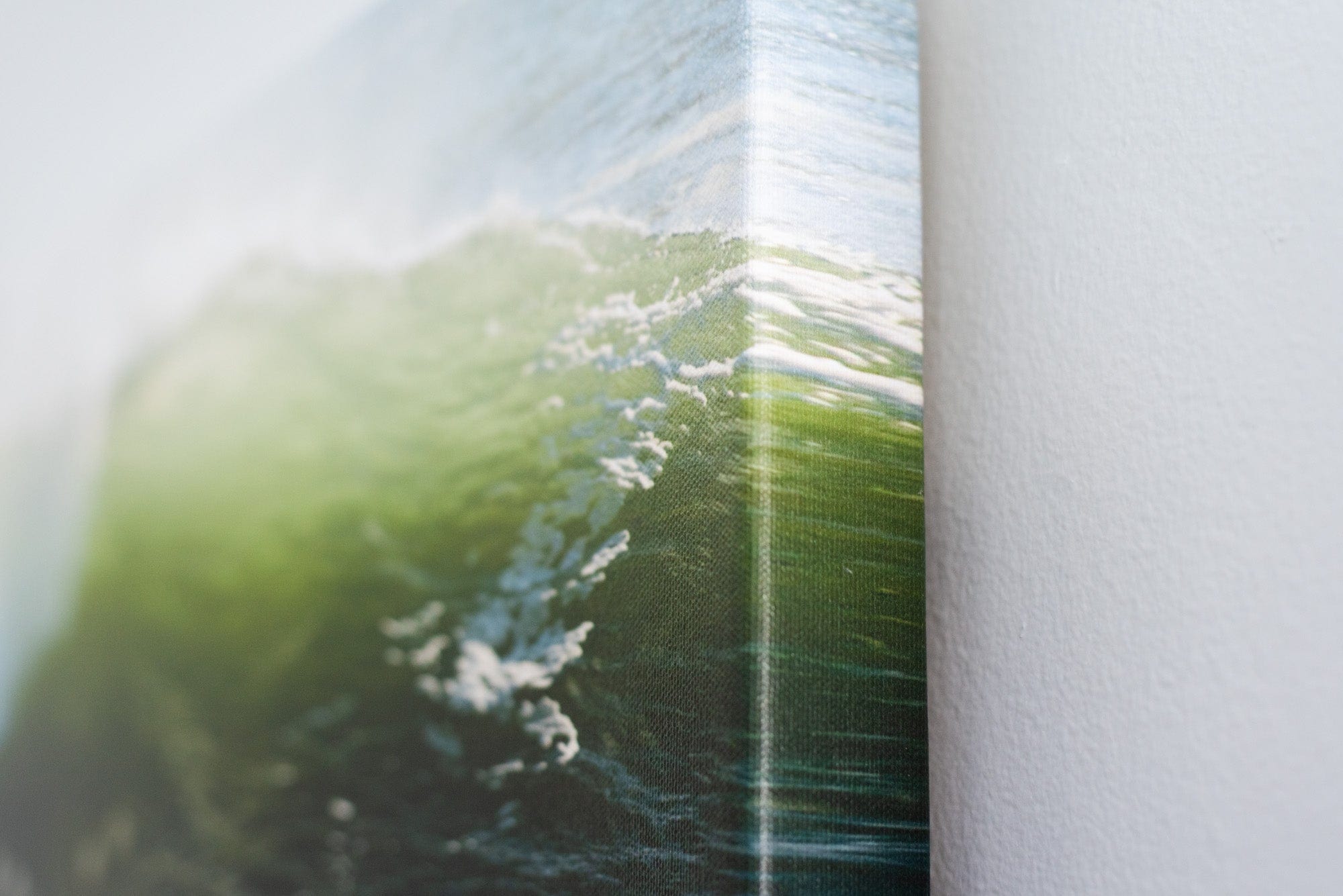 Cate Brown Photo Wave #12 // Photo on Canvas 14x24" // Limited Edition 1 of 20 Available Inventory Ocean Fine Art