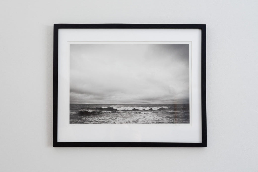 Cate Brown Photo Stormy Waves // Framed Fine Art 16x20" // Limited Edition 1 of 20 Available Inventory Ocean Fine Art