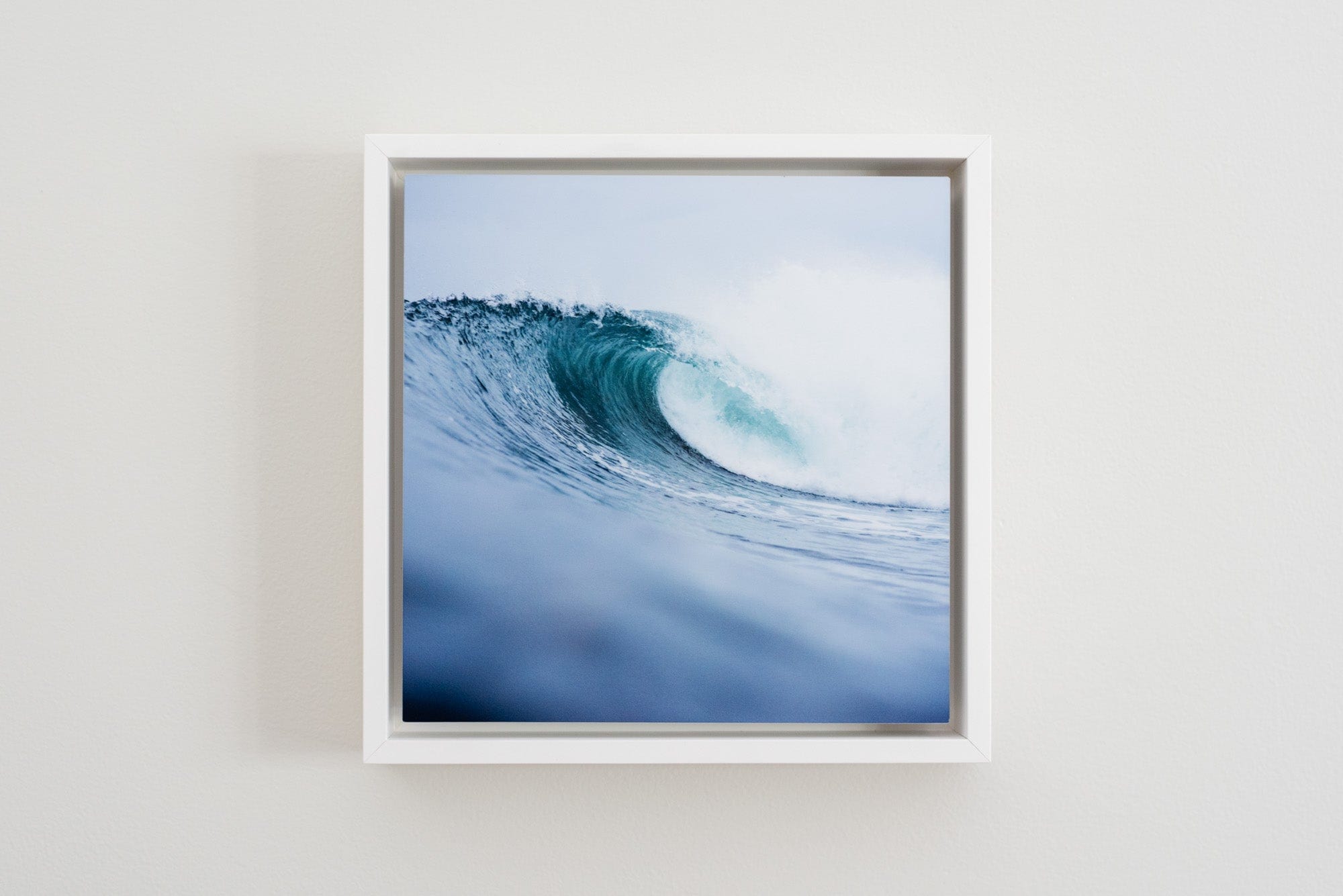 Cate Brown Photo Irish Ocean #5 Ocean Waves // Framed Metal Print 10x10" // MULTIPLE Available Available Inventory Ocean Fine Art