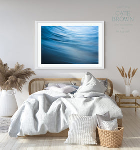 Cate Brown Photo Fine Art Print / 8"x12" / None (Print Only) East Beach Blue  //  Ocean Photography Made to Order Ocean Fine Art