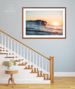 Cate Brown Photo Fine Art Print / 8"x12" / None (Print Only) Fading Summer  //  Ocean Photography Made to Order Ocean Fine Art