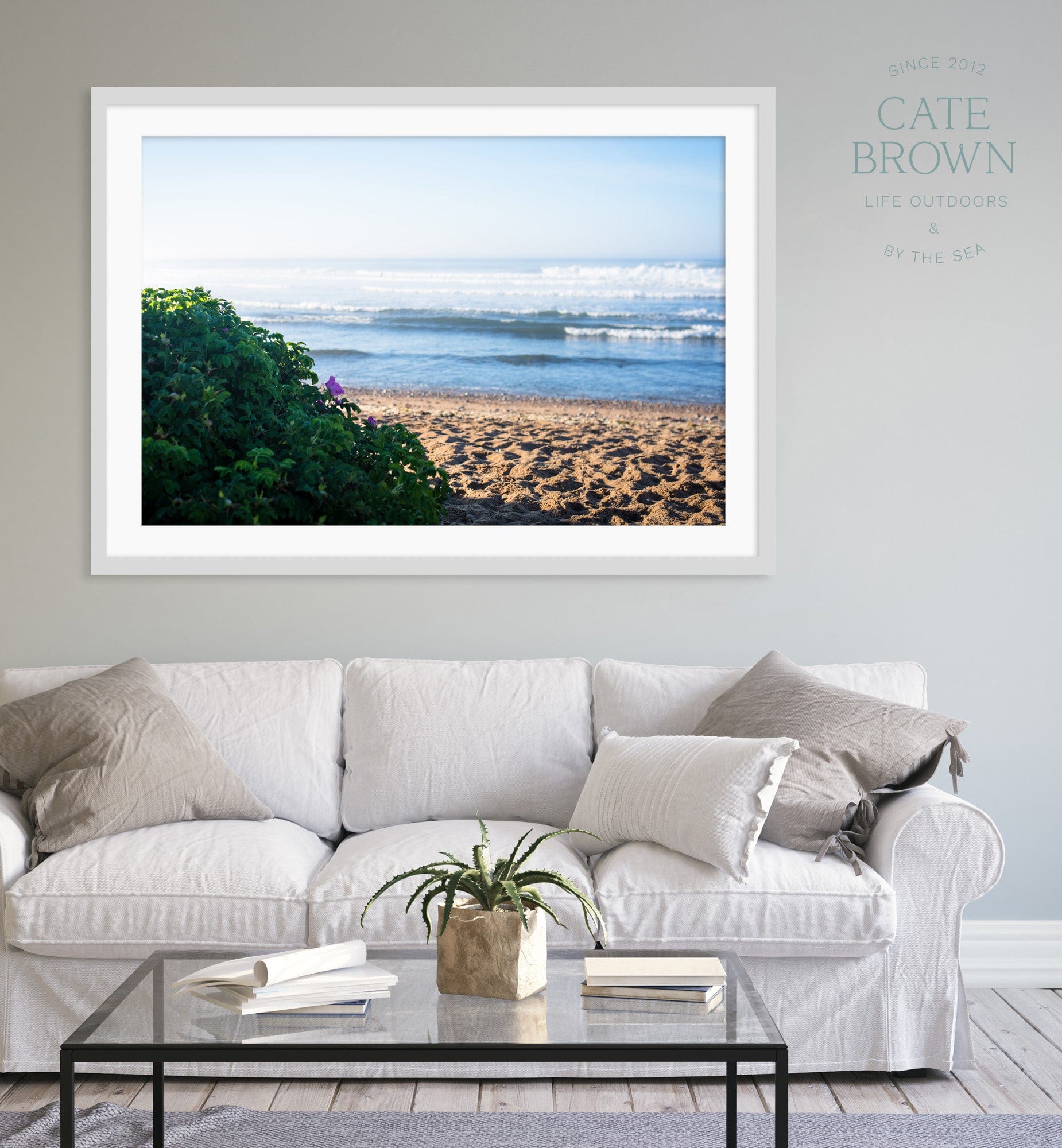 Cate Brown Photo Fine Art Print / 8"x12" / None (Print Only) Matunuck in Early Morning  //  Landscape Photography Made to Order Ocean Fine Art