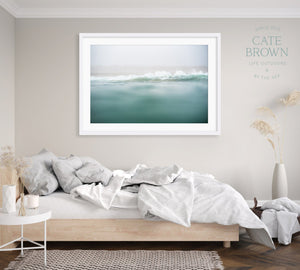 Cate Brown Photo Fine Art Print / 8"x12" / None (Print Only) Misty Shorelines  //  Ocean Photography Made to Order Ocean Fine Art