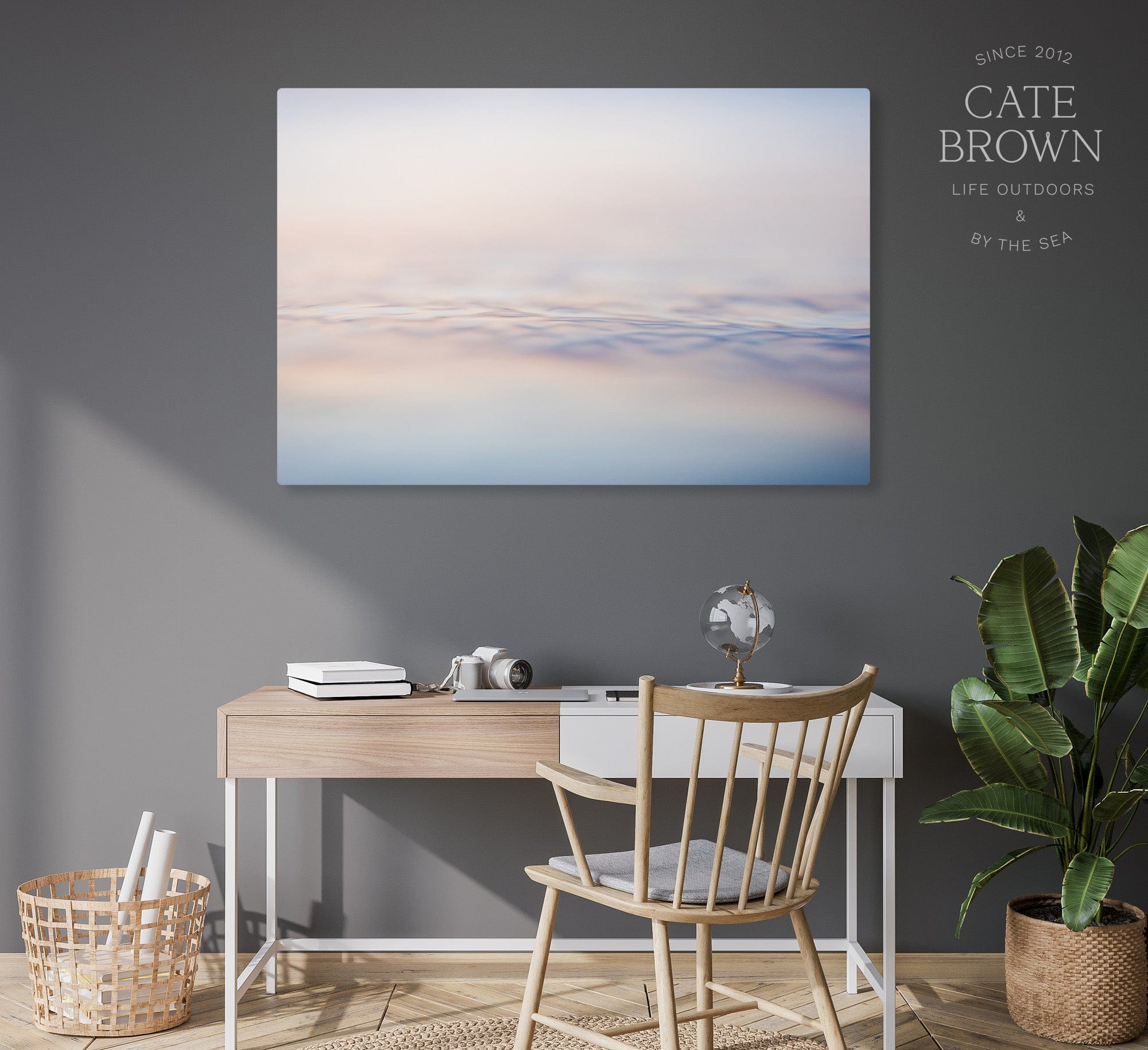 Cate Brown Photo Canvas / 16"x24" / None (Print Only) Pastel Dreams #2  //  Ocean Photography Made to Order Ocean Fine Art