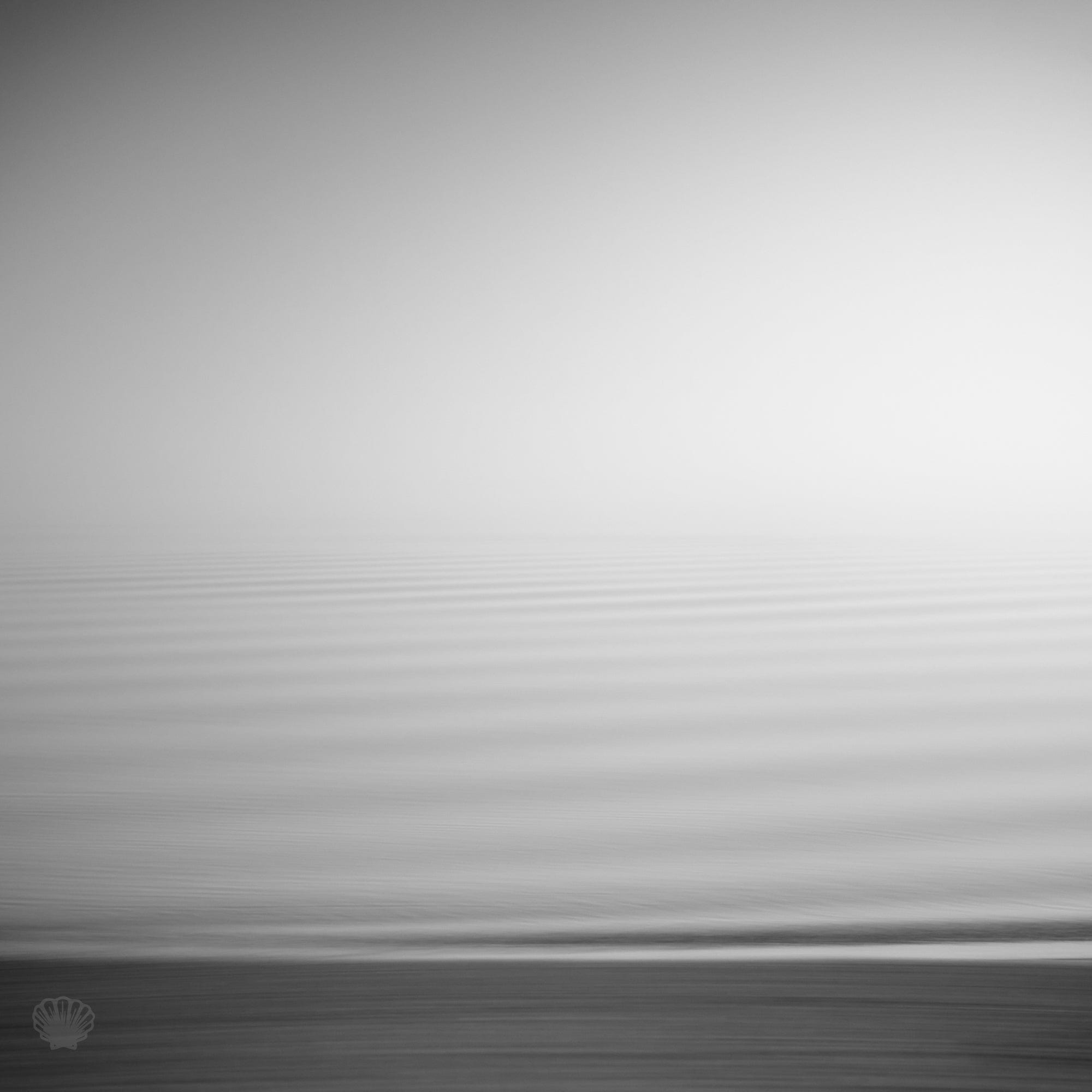 Cate Brown Photo Pocomo in Silver  //  Abstract Photography Made to Order Ocean Fine Art