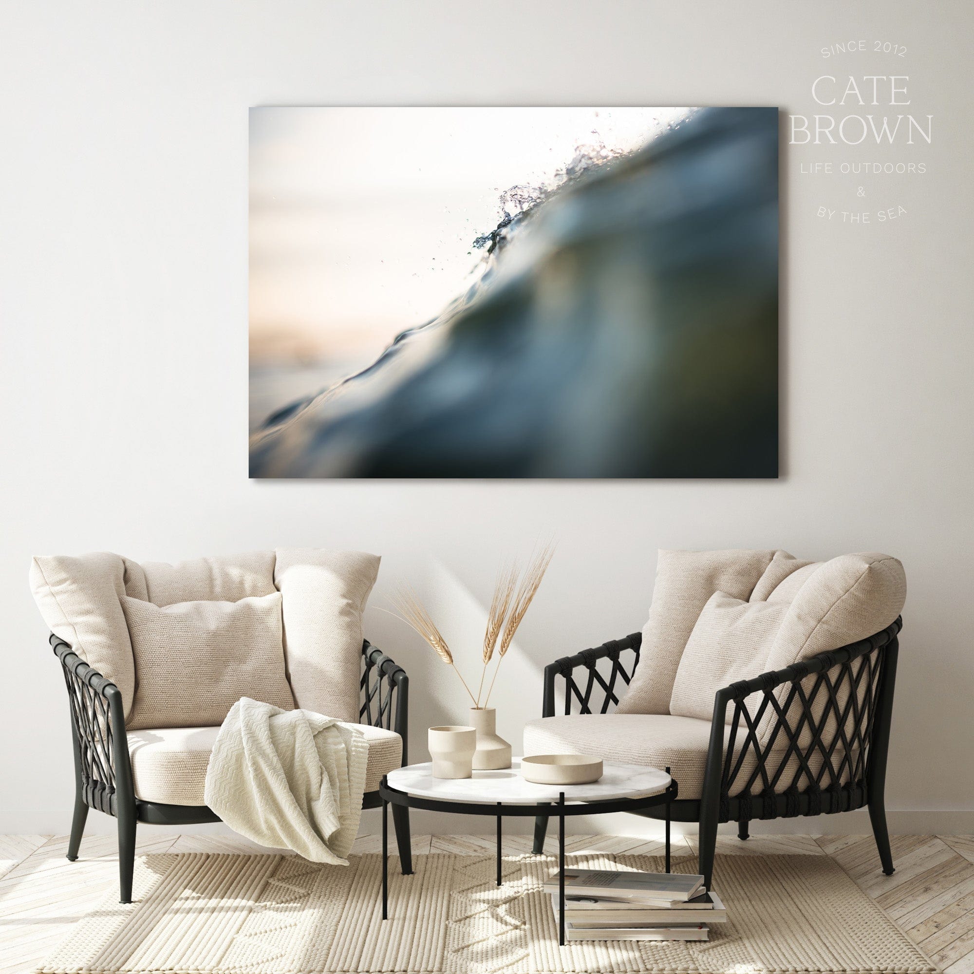 Cate Brown Photo Canvas / 16"x24" / None (Print Only) Protect & Preserve  //  Ocean Photography Made to Order Ocean Fine Art