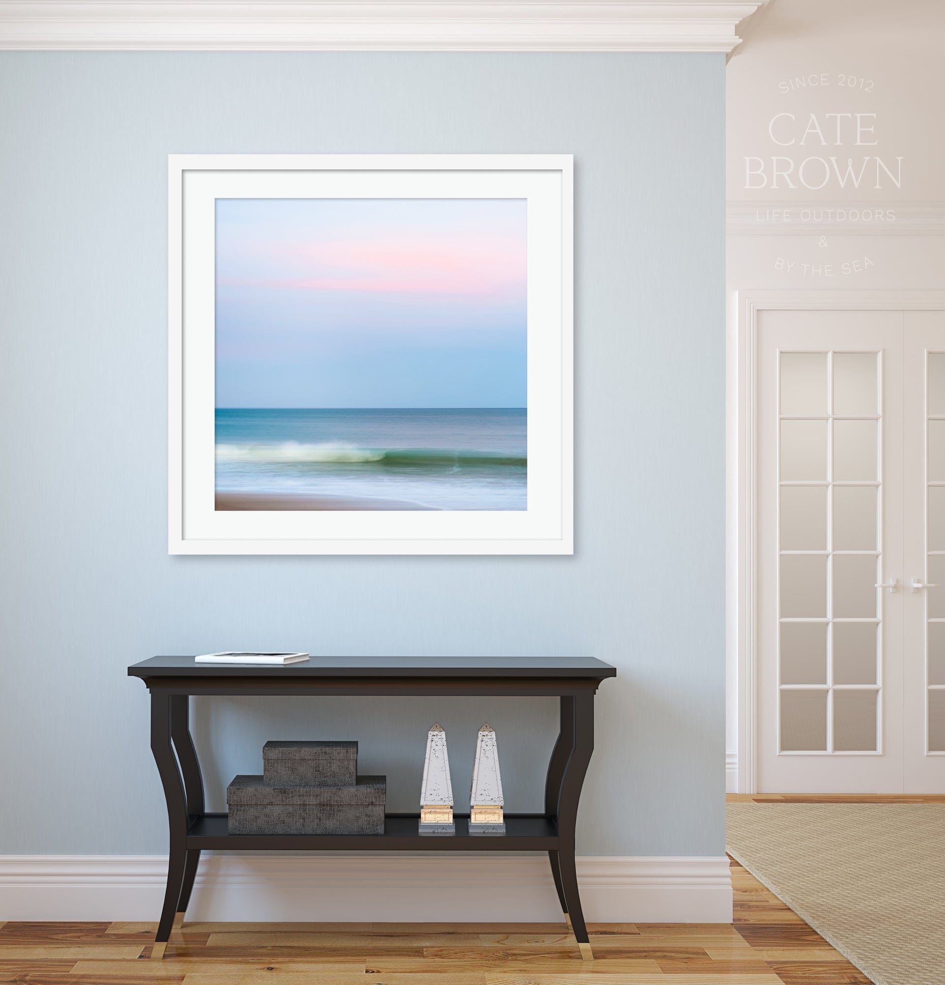 Cate Brown Photo Fine Art Print / 8"x8" / None (Print Only) Qeba #2  //  Abstract Photography Made to Order Ocean Fine Art