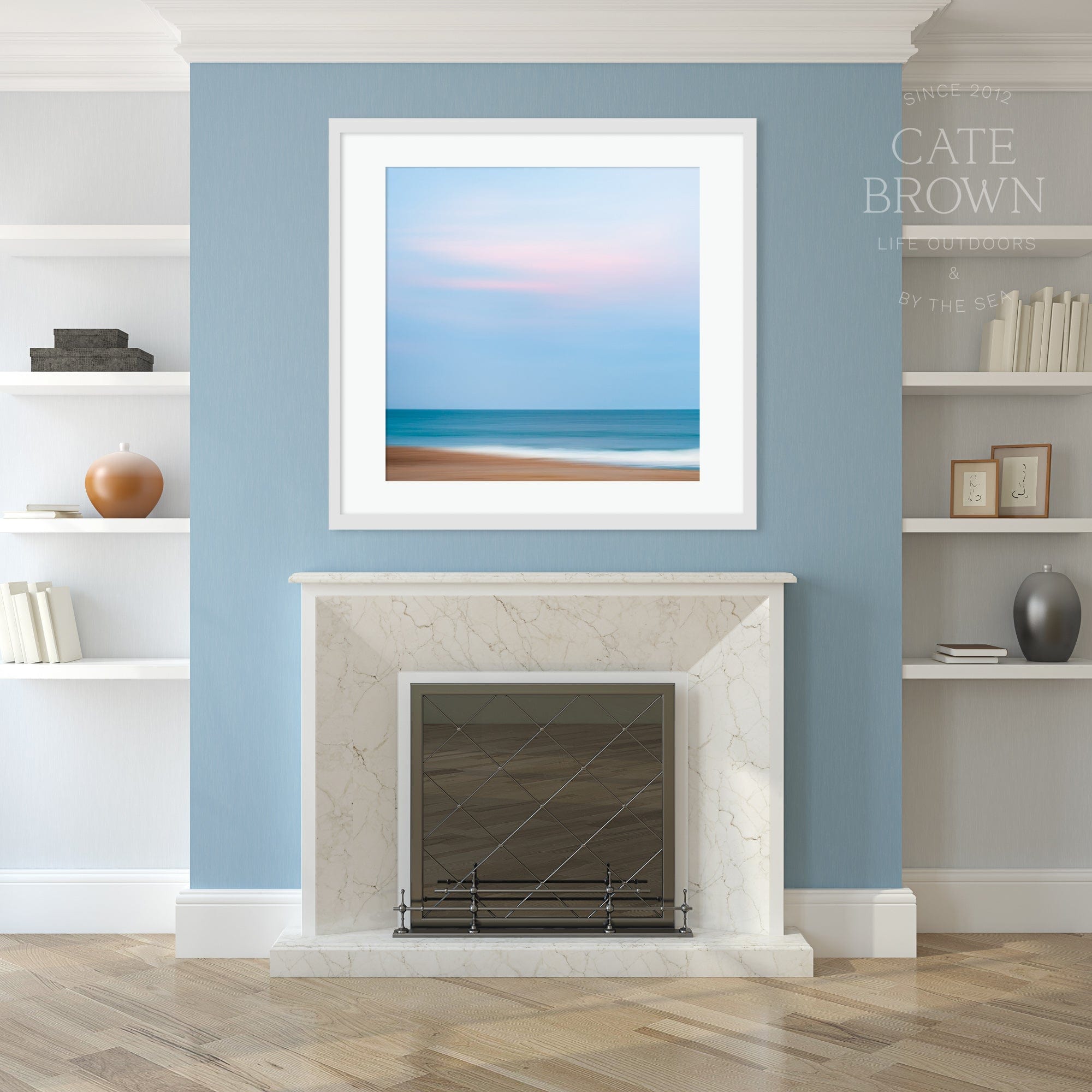 Cate Brown Photo Fine Art Print / 8"x8" / None (Print Only) Qeba #4  //  Abstract Photography Made to Order Ocean Fine Art