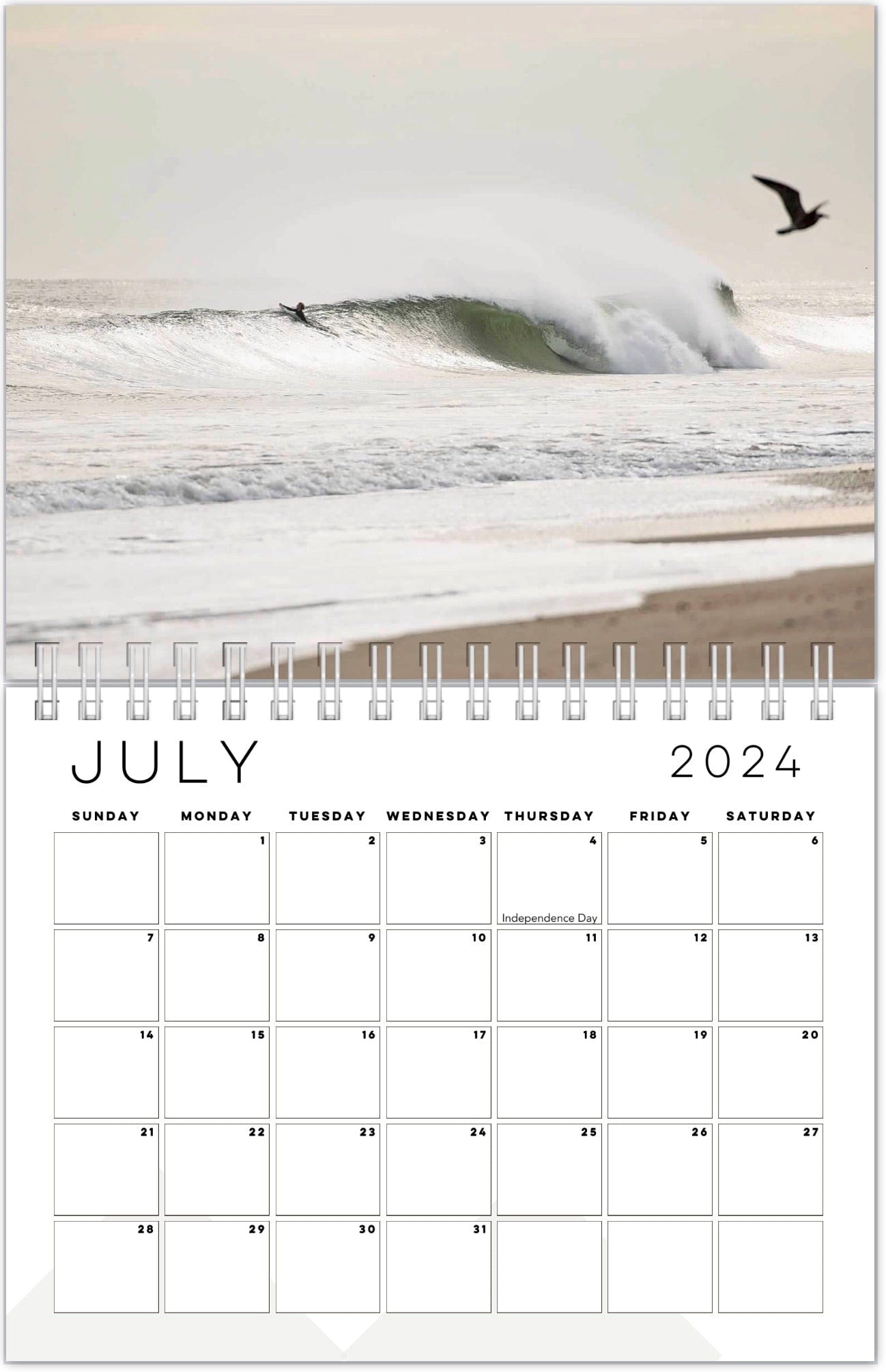 Cate Brown Photo PRE-ORDER // 2024 Wall Calendar Calendar Ocean Fine Art