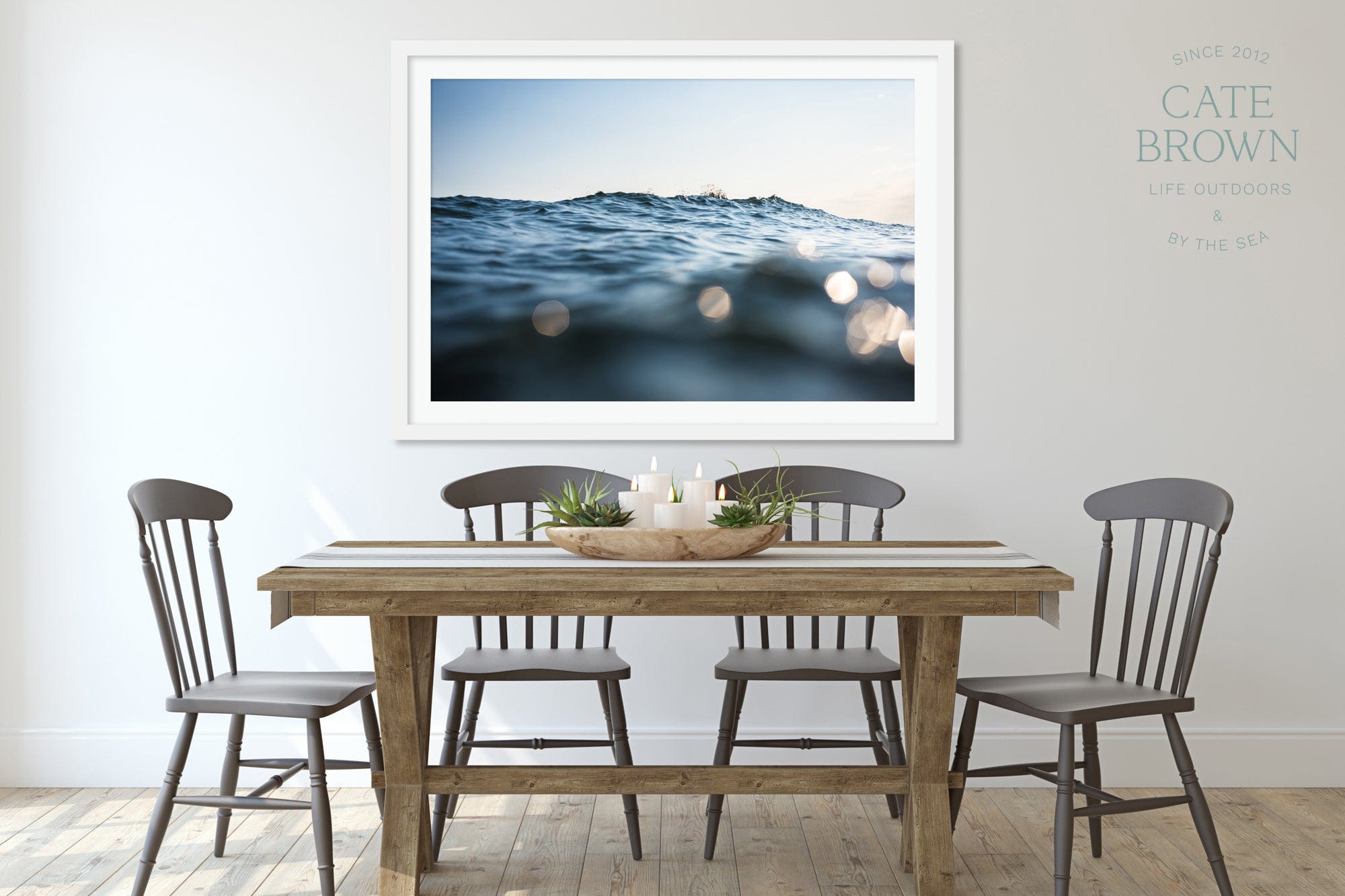 Cate Brown Photo Fine Art Print / 8"x12" / None (Print Only) Sparkling Sunsets from Chris  //  Ocean Photography Made to Order Ocean Fine Art