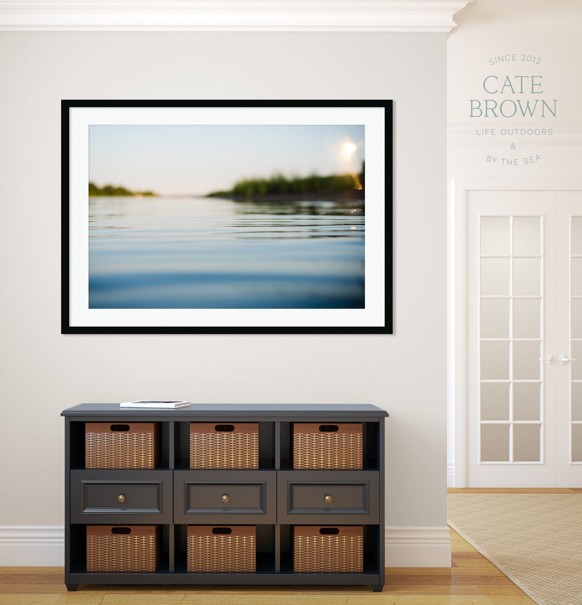 Cate Brown Photo Fine Art Print / 8"x12" / None (Print Only) Wickford Cove at Sunset  //  Ocean Photography Made to Order Ocean Fine Art