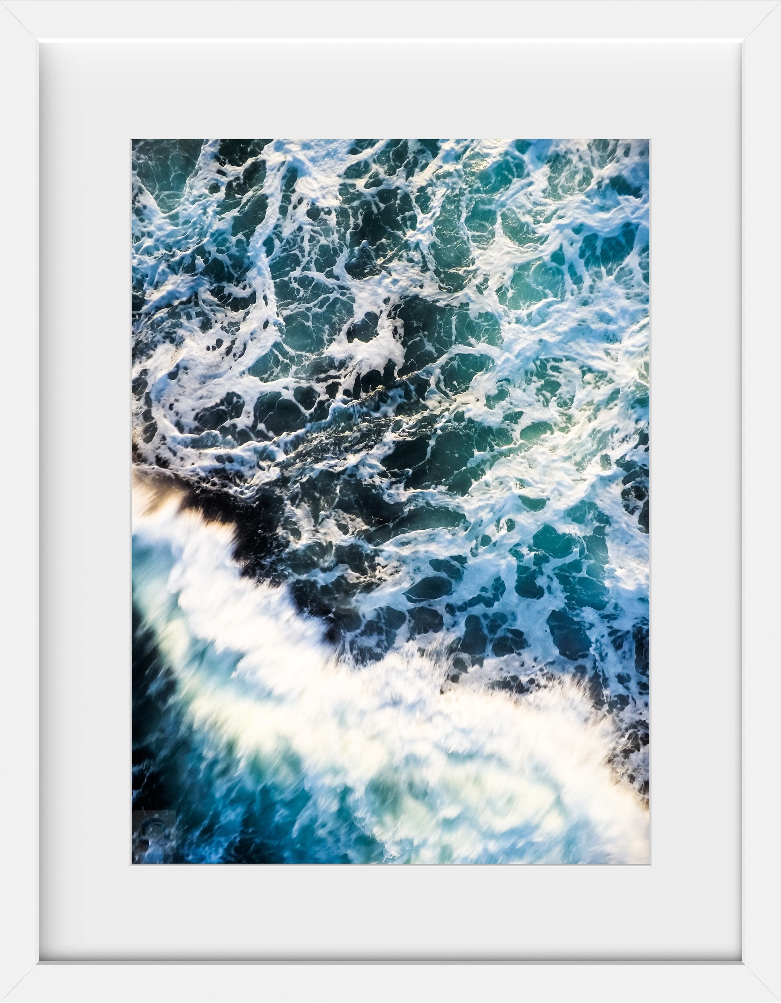 Cate Brown Photo Beavertail #5  //  Aerial Photography Made to Order Ocean Fine Art