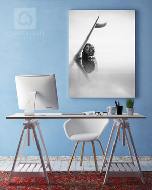 Cate Brown Photo Claire Reflected #3  //  Surf Photography Made to Order Ocean Fine Art