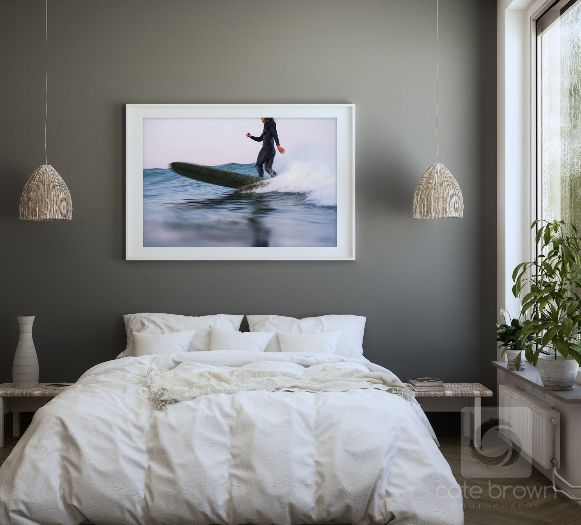 Cate Brown Photo Claire at Dusk  //  Surf Photography Made to Order Ocean Fine Art