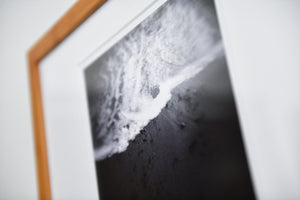 Cate Brown Photo Foam Edge // Framed Fine Art 11x14" // Limited Edition 1 of 20 Available Inventory Ocean Fine Art