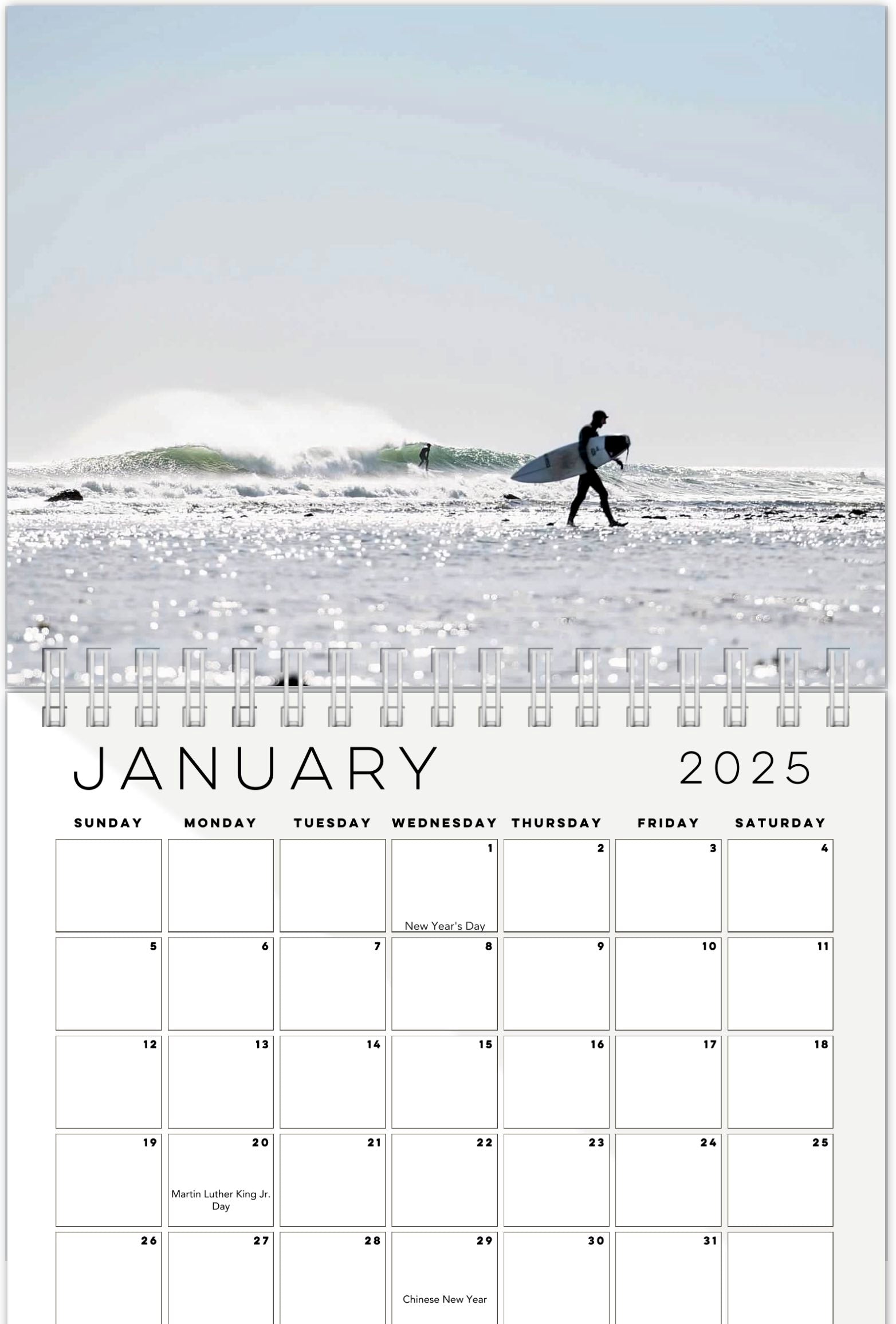 2025 Wall Calendar