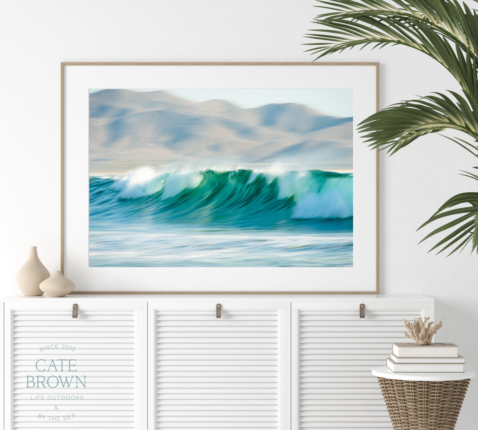 Cate Brown Photo Fine Art Print / 8"x12" / None (Print Only) Baja Waves #7  //  Seascape Photography Made to Order Ocean Fine Art