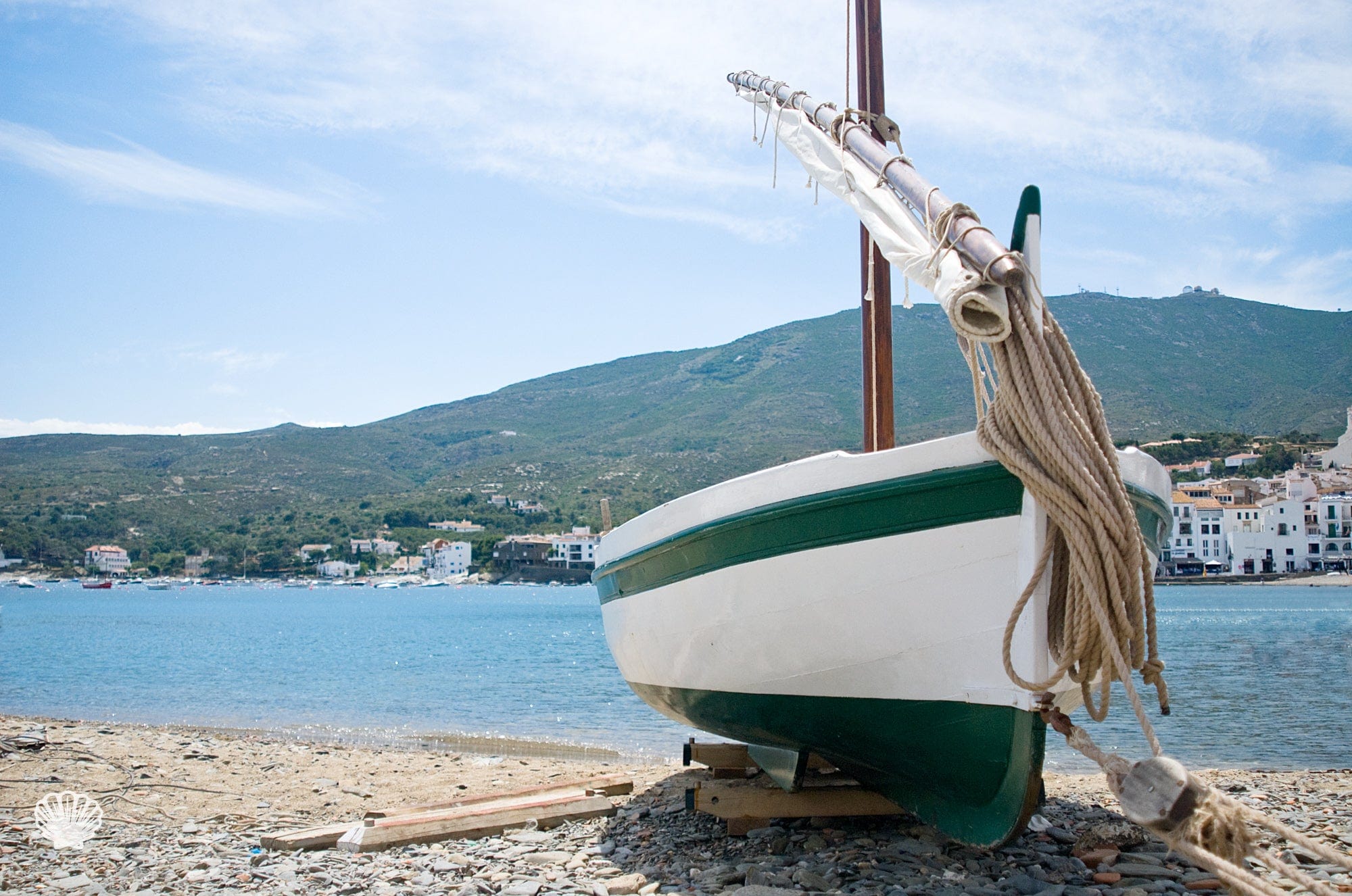 Cate Brown Photo Beached Boat  //  Nautical Photography Made to Order Ocean Fine Art