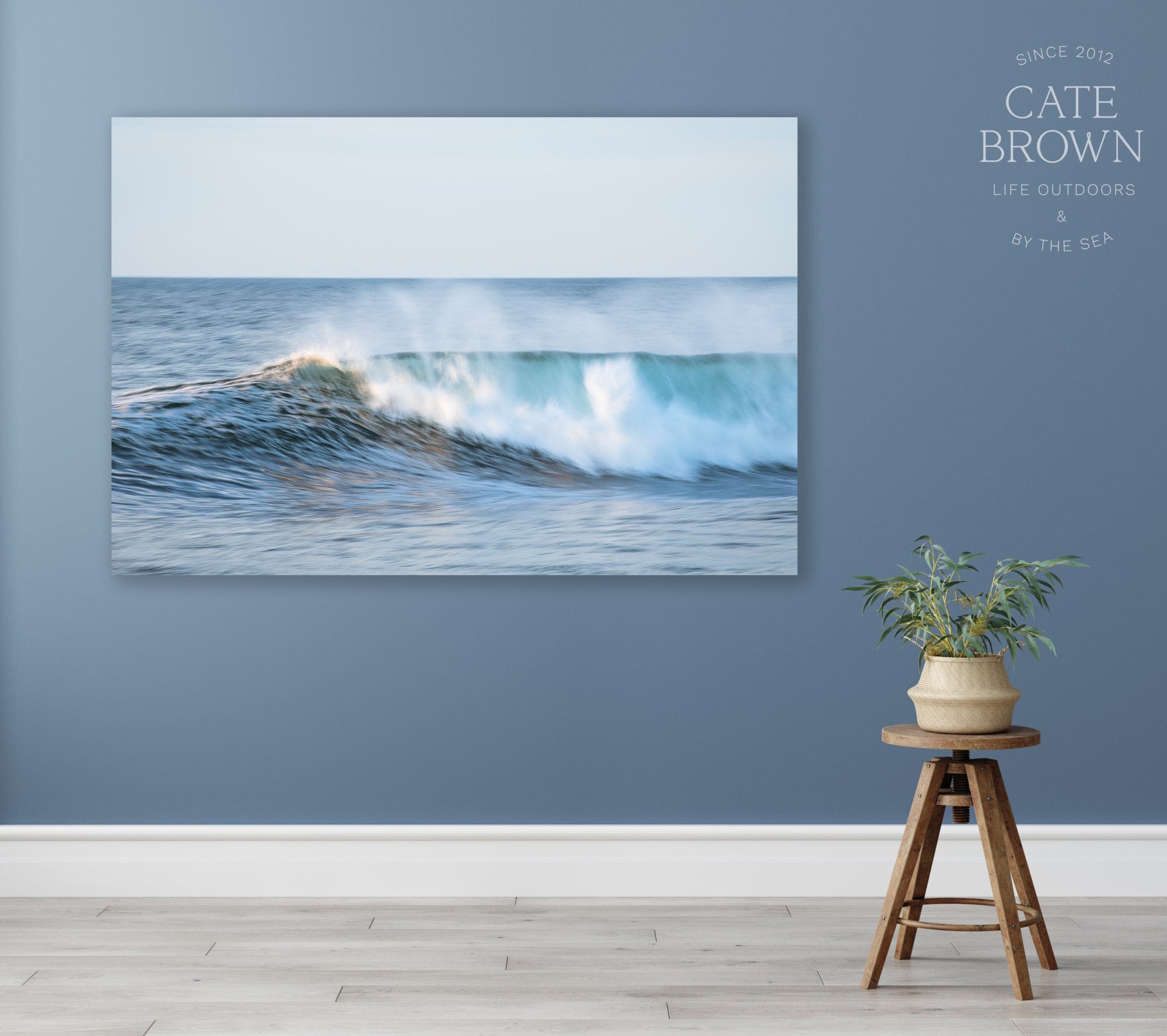 Cate Brown Photo Metal / 12"x18" / None (Print Only) Beautiful Chaos  //  Seascape Photography Made to Order Ocean Fine Art