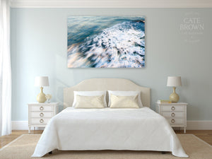Cate Brown Photo Canvas / 16"x24" / None (Print Only) Beavertail Soft #2  //  Aerial Photography Made to Order Ocean Fine Art