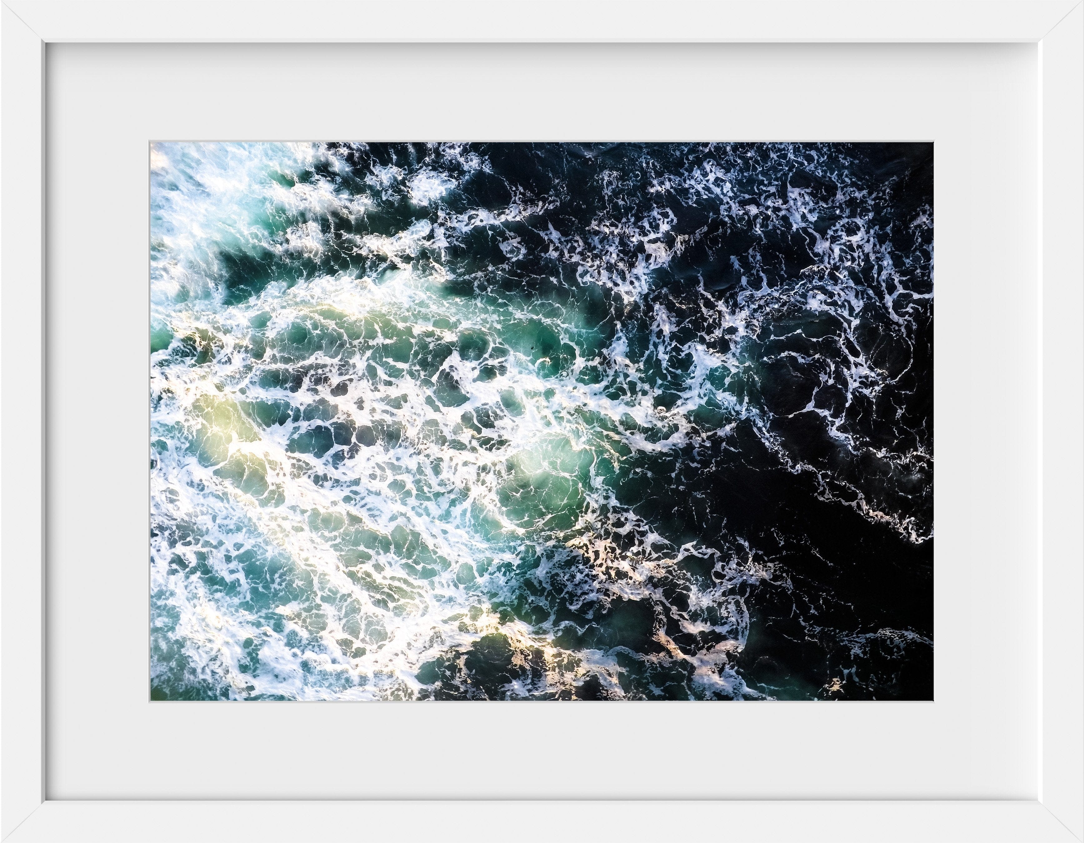 Cate Brown Photo Beavertail #7  //  Aerial Photography Made to Order Ocean Fine Art