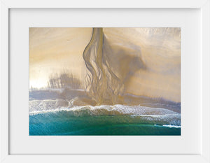 Cate Brown Photo Bonnet #1  //  Aerial Photography Made to Order Ocean Fine Art