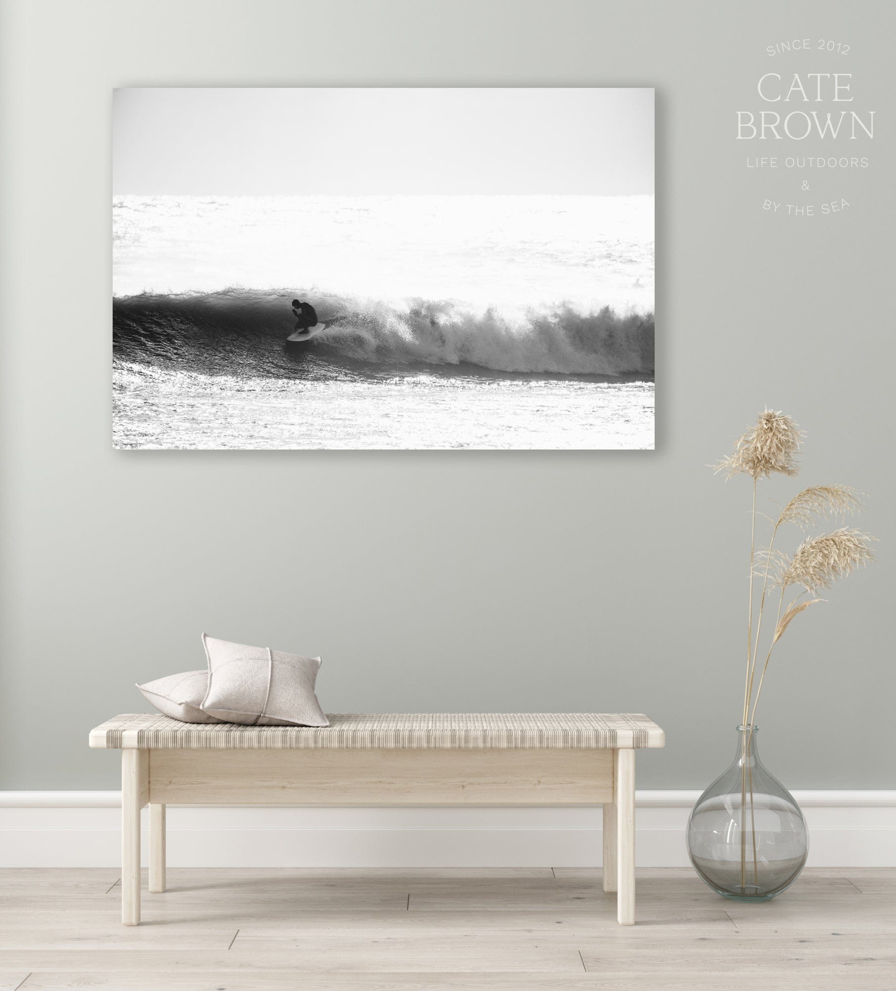 Cate Brown Photo Metal / 12"x18" / None (Print Only) Boxing Day Waves  //  Surf Photography Made to Order Ocean Fine Art