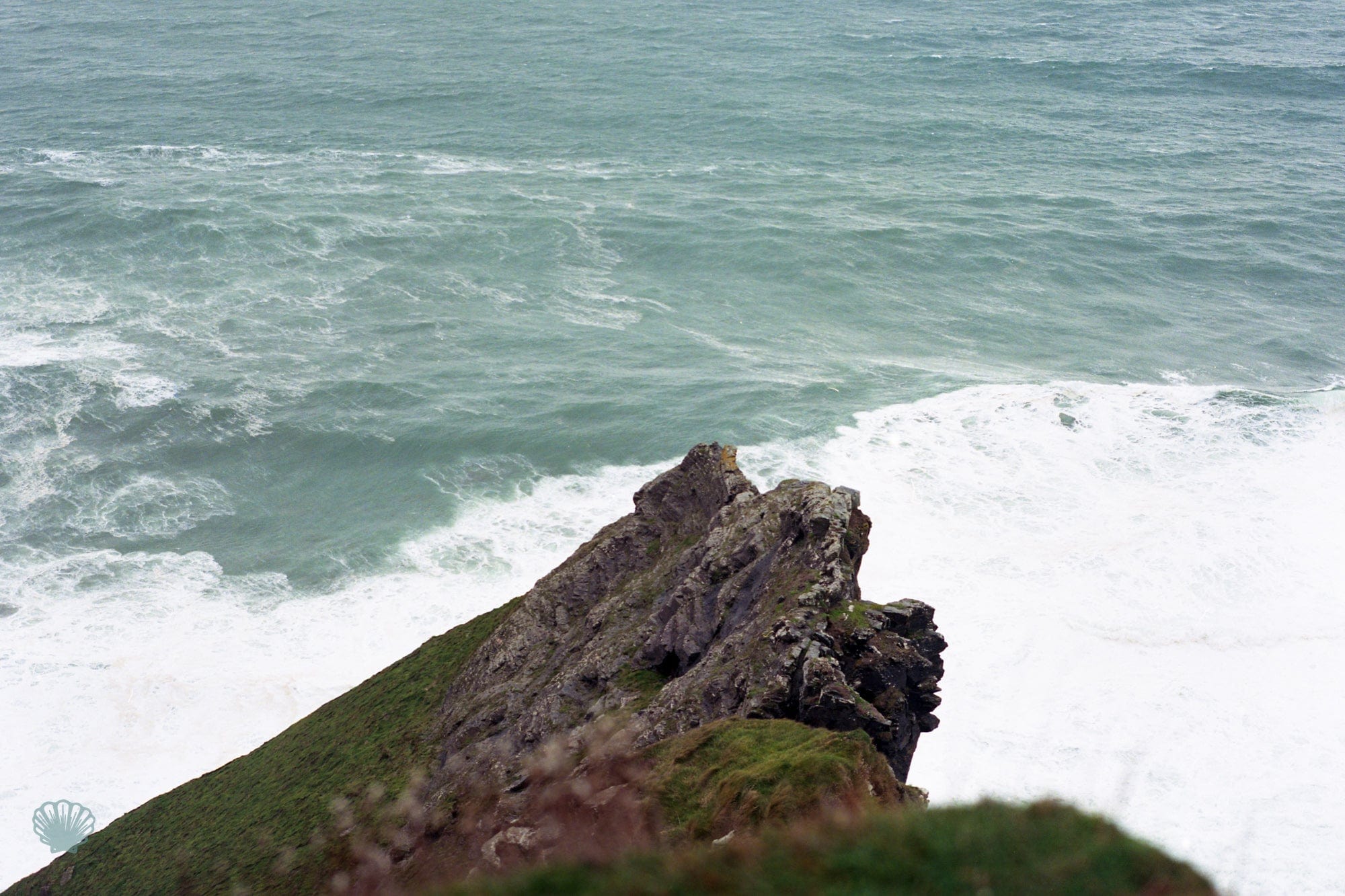 Cate Brown Photo Cliffs of Moher #3  //  Film Photography Made to Order Ocean Fine Art