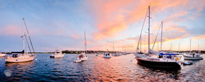 Cate Brown Photo Cuttyhunk Panoramic  //  Nautical Photography Made to Order Ocean Fine Art