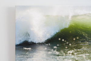 Cate Brown Photo Wave #12 // Photo on Canvas 14x24" // Limited Edition 1 of 20 Available Inventory Ocean Fine Art
