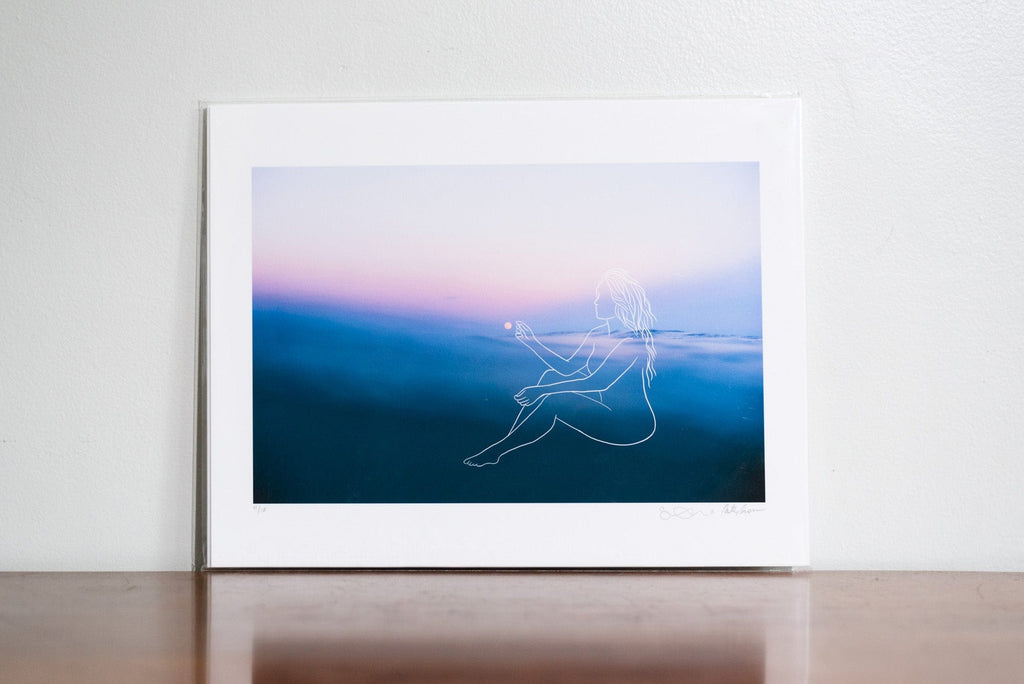 Cate Brown Photo Moonrise Queen // Fine Art Print 8x12" // Limited Edition 4 of 10 Available Inventory Ocean Fine Art
