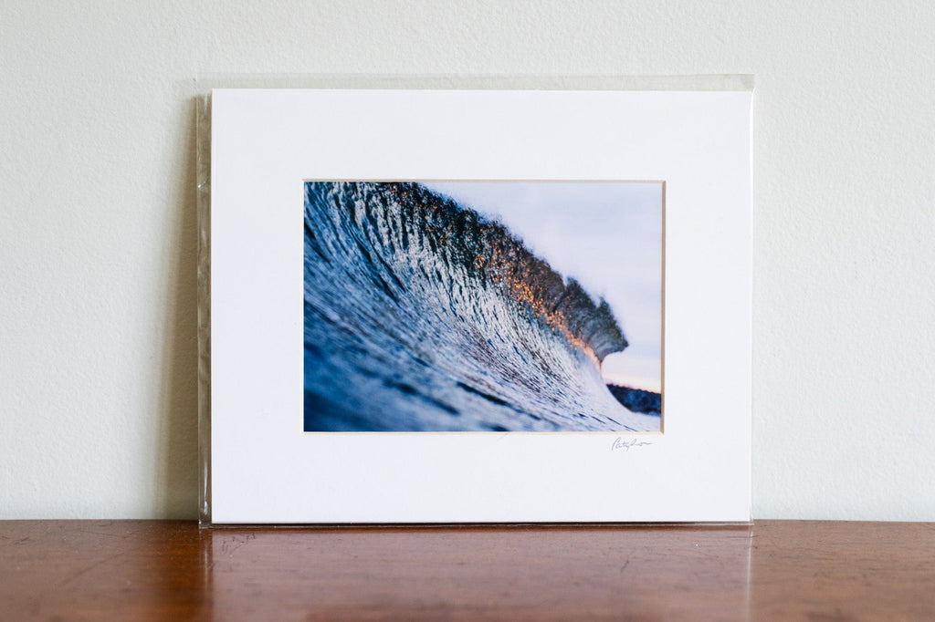 Cate Brown Photo Jewel Tones & Textures // Matted Mini Print 8x10" Available Inventory Ocean Fine Art