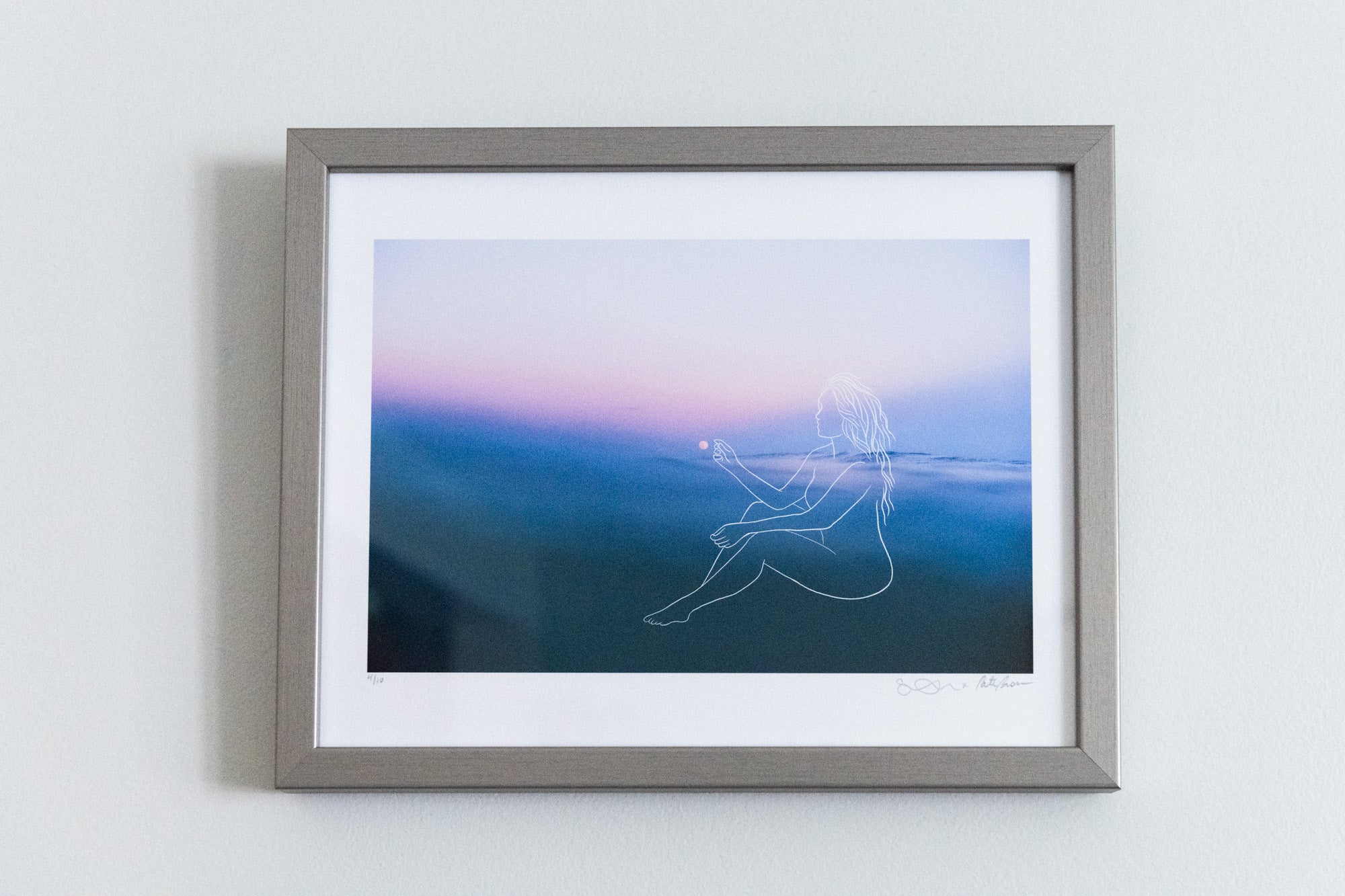 Moonrise Queen // Framed Fine Art 13x15" // Limited Edition 4 of 10