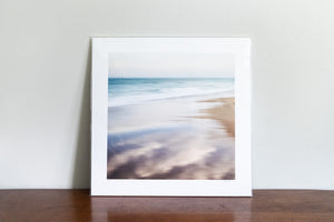 East Beach Abstract #8 // Fine Art Print 16x16" // Limited Edition 2 of 100