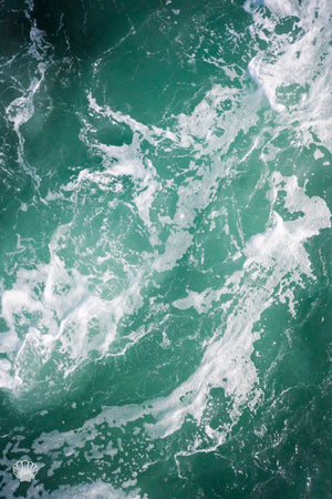 Cate Brown Photo Dark Waters #2  //  Aerial Photography Made to Order Ocean Fine Art