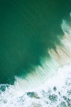 Cate Brown Photo East Beach #17  //  Aerial Photography Made to Order Ocean Fine Art