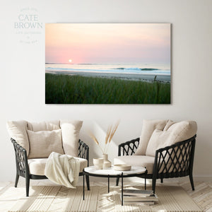 Cate Brown Photo Canvas / 16"x24" / None (Print Only) Fortune's Sunrise  //  Seascape Photography Made to Order Ocean Fine Art