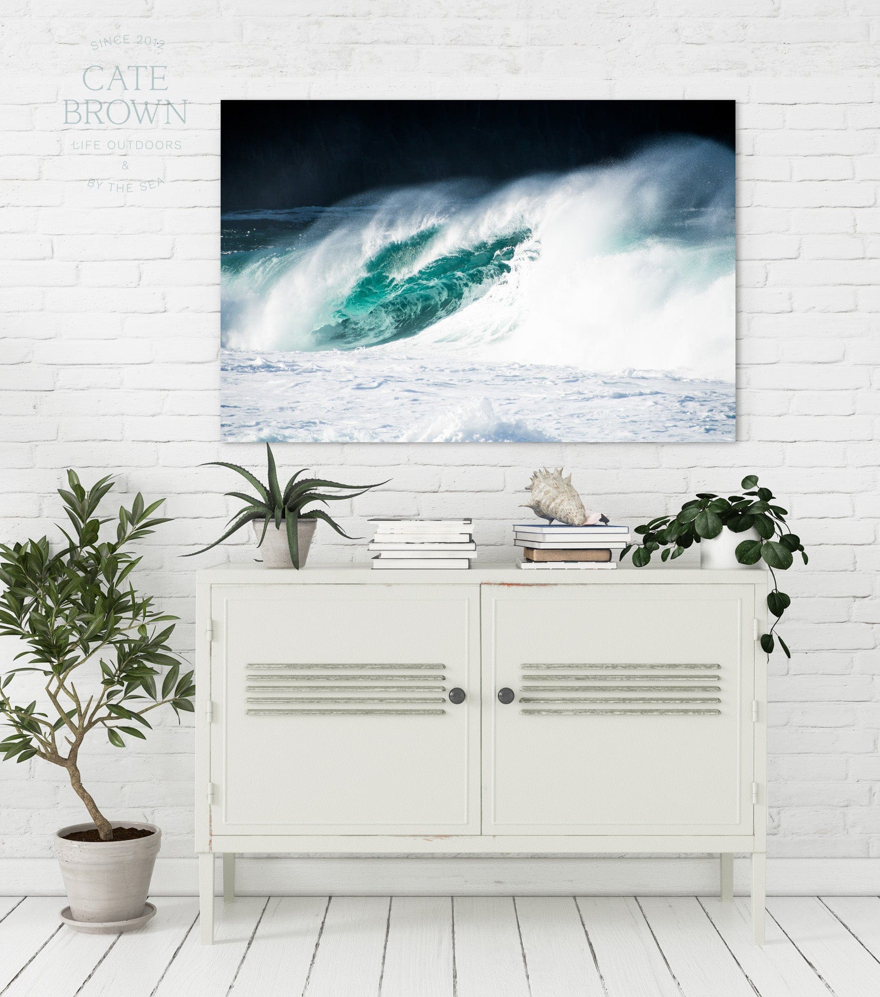 Cate Brown Photo Canvas / 16"x24" / None (Print Only) Irish #6  //  Seascape Photography Made to Order Ocean Fine Art