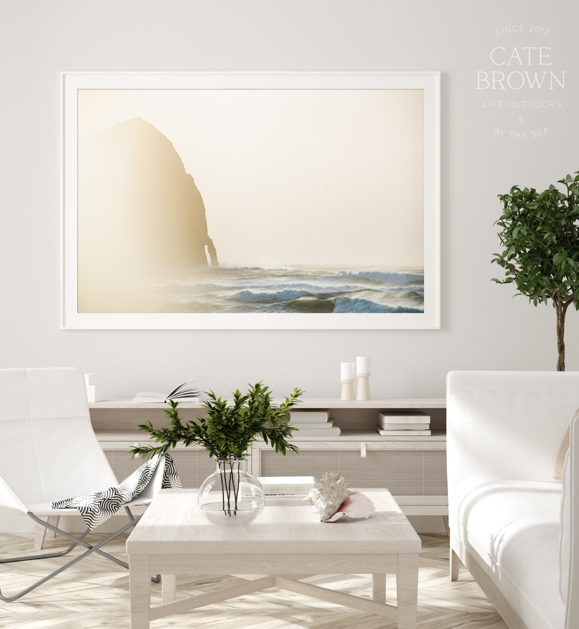 Cate Brown Photo Fine Art Print / 8"x12" / None (Print Only) Kiwanda Golden Fury  //  Seascape Photography Made to Order Ocean Fine Art