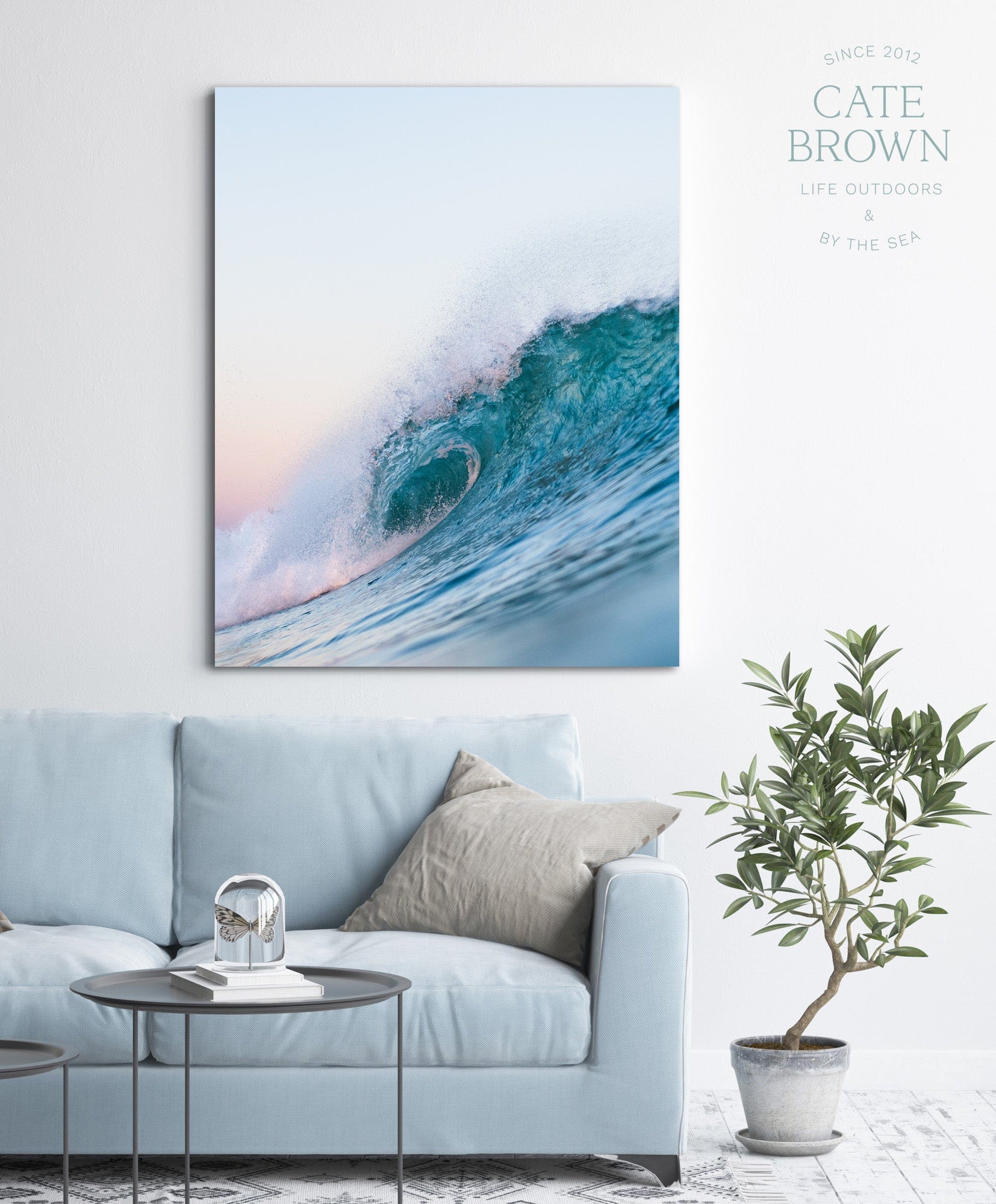 Cate Brown Photo Canvas / 16"x24" / None (Print Only) Last Light of Epsilon  //  Ocean Photography Made to Order Ocean Fine Art