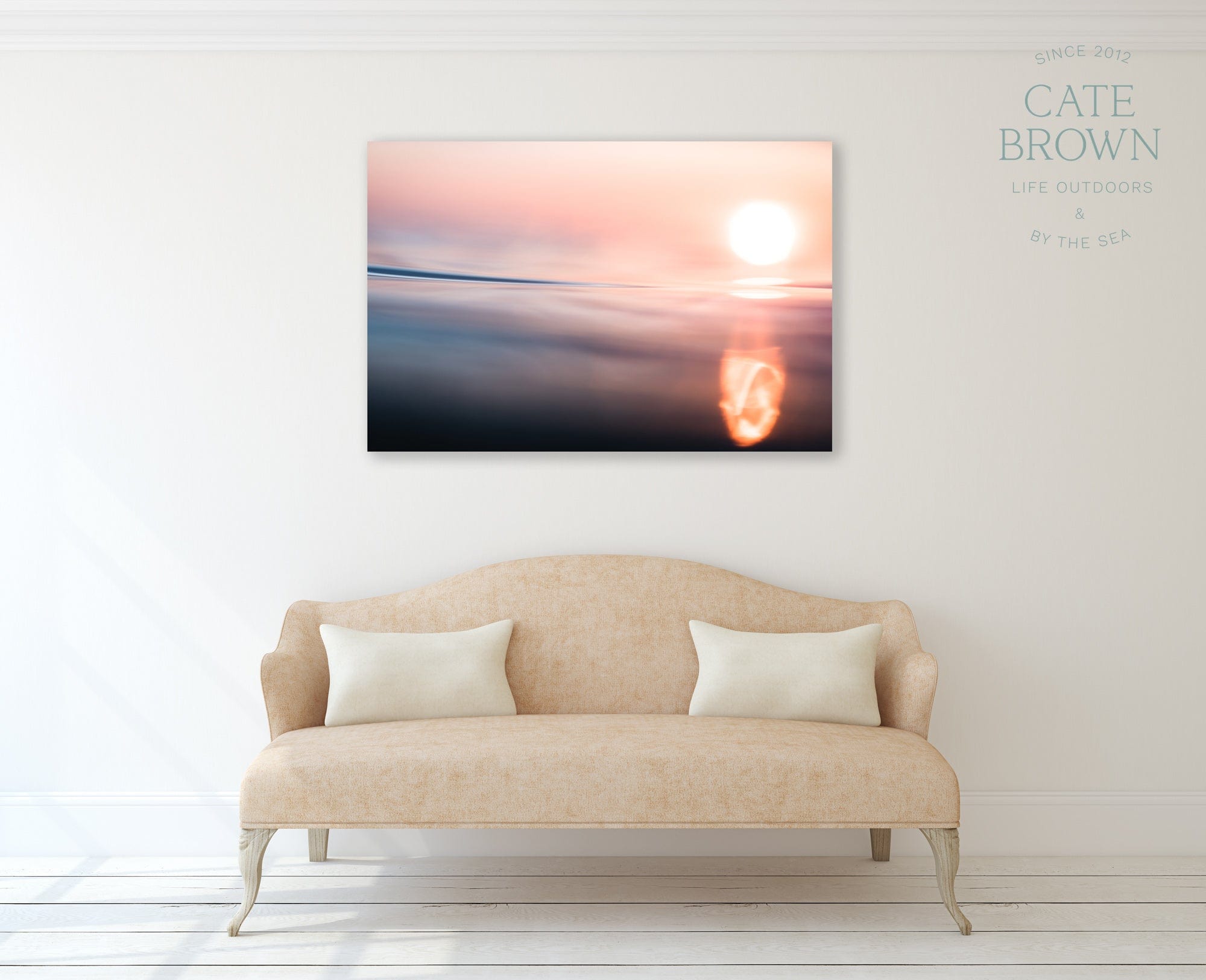 Cate Brown Photo Canvas / 16"x24" / None (Print Only) Liquid Sunshine  //  Ocean Photography Made to Order Ocean Fine Art