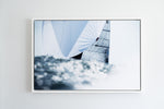 Cate Brown Photo Silver Spinnaker // Metal Print 24x36" // Limited Edition 3 of 50 Silver Spinnaker // Metal Print 24x36" // Limited Edition 3 of 50 Available Inventory Ocean Fine Art