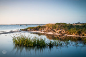 Cate Brown Photo Madaket Marsh Grass #3  //  Landscape Photography Made to Order Ocean Fine Art