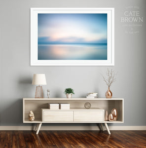 Cate Brown Photo Fine Art Print / 8"x12" / None (Print Only) Madaket Mist at Sunset  //  Seascape Photography Made to Order Ocean Fine Art